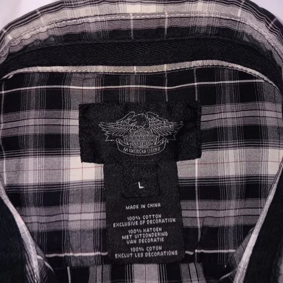 Harley Davidson button down - Picture 5 of 6